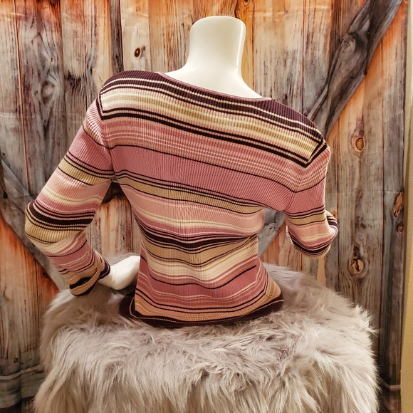 Winter multicolored sweater - Picture 2 of 2